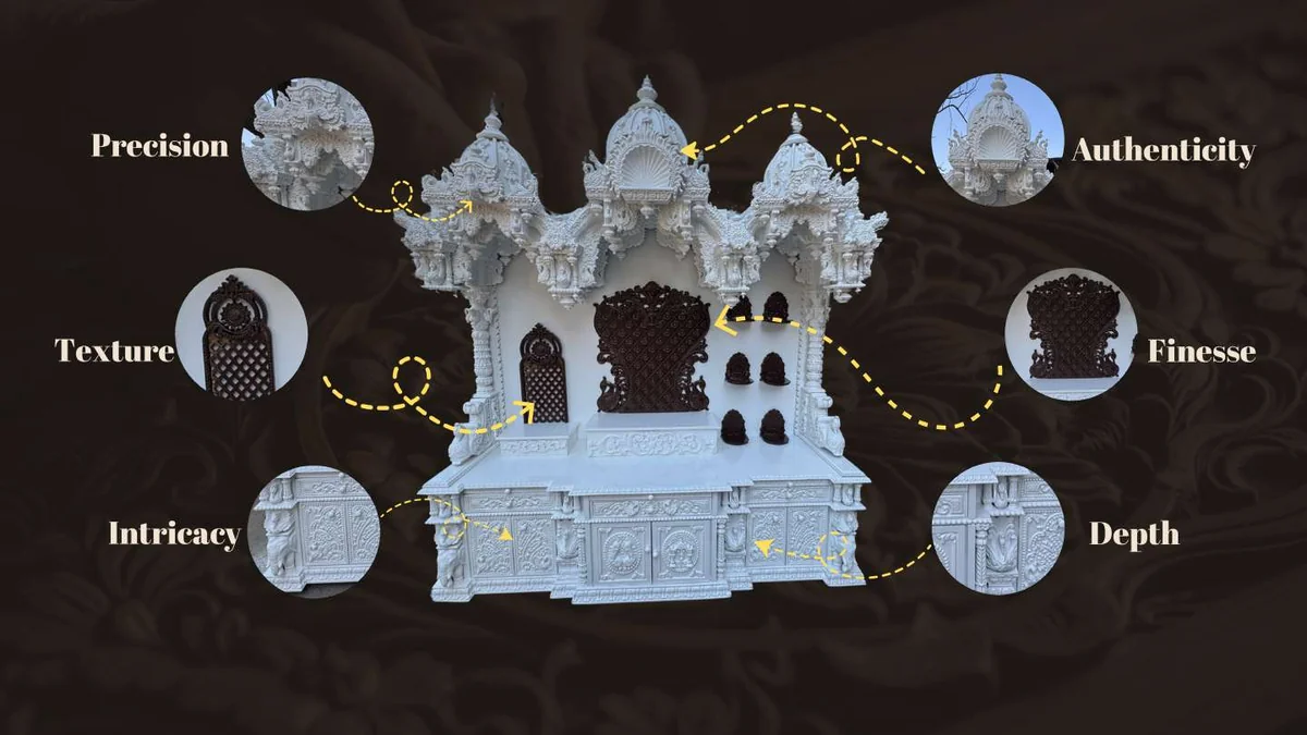 Master karigar hand-carving